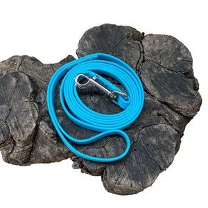 5' 8" USA Made Biothane Dog Leash - 1/2" width - waterproof, stink proof